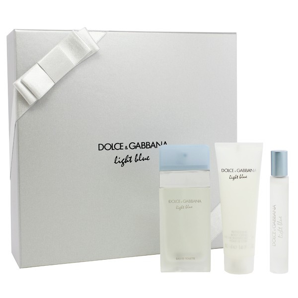 light blue dolce and gabbana womens gift set