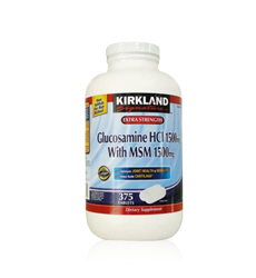 Thuốc trị đau khớp Kirkland Glucosamine 375 viên (USA)
