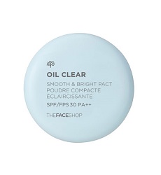 Phấn phủ kiềm dầu TheFaceShop Oil Clear Smooth & Bright Pact SPF30 PA++