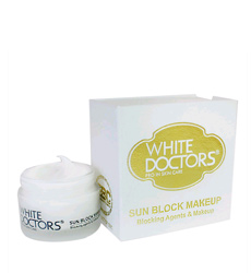Kem trang điểm trắng da mặt siêu chống nắng White Doctors Sun Block Makeup