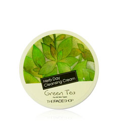 Kem tẩy trang TheFaceShop Herb Day Cleansing Cream Green Tea