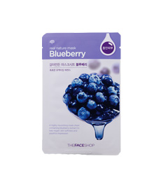 Mặt nạ giấy TheFaceShop Real Nature Mask Sheet Blueberry