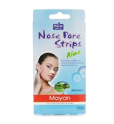 Miếng dán mũi Mayan Skincare Nose Pore Strips Aloe