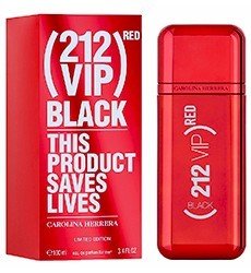 Carolina Herrera 212 VIP Black Red Limited Edition For Men