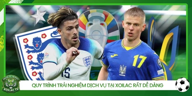 Quy trình trải nghiệm dịch vụ tại Xoilac rất dễ dàng